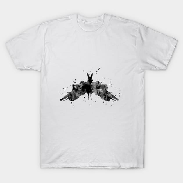 Rorschach card 5 T-Shirt by RosaliArt